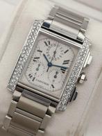 Cartier - Tank Française Chronoflex Custom Diamonds - 2303 -, Nieuw