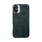 iPhone 16 - Alcantara Case | Carbon Black, Ophalen of Verzenden, Nieuw, Hoesje of Tasje