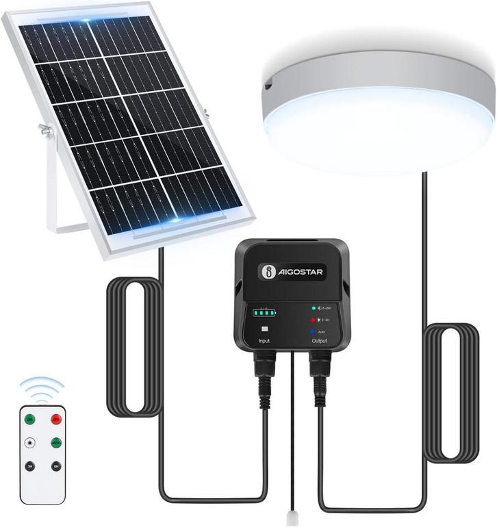 Solar Tuinverlichting - Buitenverlichting - Zonneenergie - A, Huis en Inrichting, Lampen | Overige, Nieuw, Verzenden