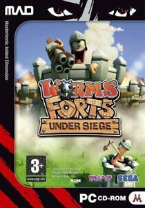 Worms Forts: Under Siege (PC CD) PC, Spelcomputers en Games, Games | Pc, Gebruikt, Verzenden