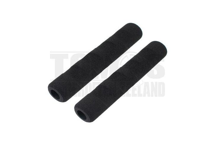 Remhendel greep foam rubber zwart Tuning, Fietsen en Brommers, Brommeronderdelen | Algemeen, Nieuw, Ophalen of Verzenden
