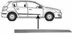 DEURBEKLEDING VOOR OPEL ASTRA H A04 2003-2007 0172721, Ophalen of Verzenden, Nieuw