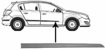 DEURBEKLEDING VOOR OPEL ASTRA H A04 2003-2007 0172721 beschikbaar voor biedingen