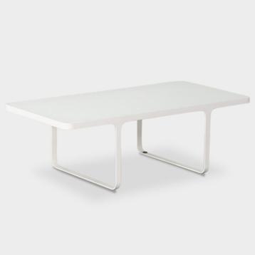 Naughtone Trace design bijzettafel - Wit beschikbaar voor biedingen