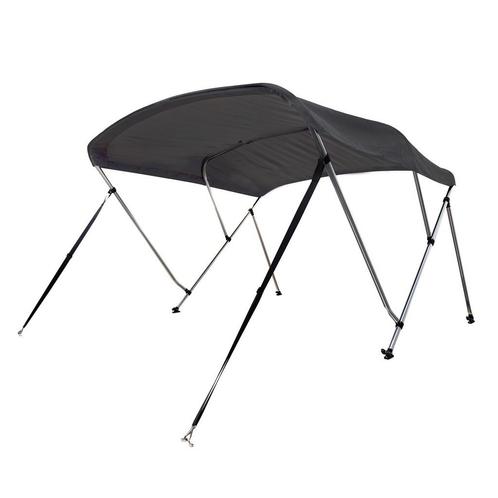 Navishade Biminitop 3 Boog 117cm Antraciet Doek-Breedte 137, Watersport en Boten, Accessoires en Onderhoud, Nieuw, Ophalen of Verzenden