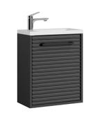Toiletmeubel Etna 40 x 22 cm mat zwart fonteinmeubel, Doe-het-zelf en Verbouw, Sanitair, Verzenden, Nieuw