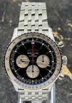 Breitling Navitimer B01 Chronograph 46mm- Black Dial - Steel, Staal, Staal, Breitling, Polshorloge
