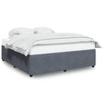 Bedframe 200x200 Donkergrijs Fluweel - retourdeal! 35% ko..., Huis en Inrichting, Ophalen of Verzenden, Overige maten, 200 cm