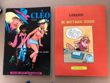 2 Strips - Cléo - Sextiger Jaren - Erotiek - vrij zeldzaam beschikbaar voor biedingen