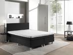 ACTIE! Boxspring Ultra Comfort zwart 180 200, Huis en Inrichting, Nieuw, 180 cm, Modern, Zwart