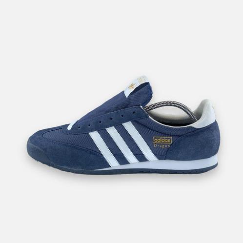 Adidas dragon heren blauw on sale