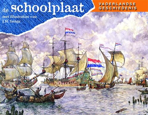 De schoolplaat Vaderlandse Geschiedenis 9789075531466 Div, Boeken, Kinderboeken | Jeugd | 10 tot 12 jaar, Gelezen, Verzenden