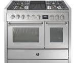 €7717 Steel GQ10SF-4B gas fornuis met 4 branders + bakplaat, Witgoed en Apparatuur, Fornuizen, Ophalen of Verzenden, Nieuw