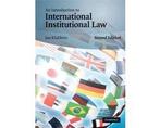 Boek An Introduction to International Institutional Law 9780, Verzenden, Zo goed als nieuw