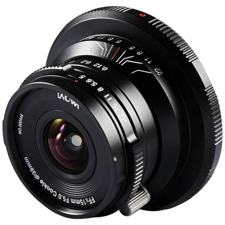 Laowa 15mm f/5 Cookie FF AA Nikon Z Black, Audio, Tv en Foto, Fotografie | Lenzen en Objectieven, Groothoeklens, Nieuw, Ophalen of Verzenden