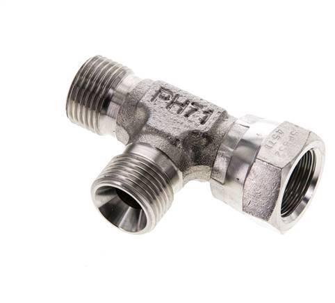 T-koppeling G3/8 Buitendraad x Binnendraad RVS Hydrauliek, Doe-het-zelf en Verbouw, Overige Doe-het-zelf en Verbouw, Nieuw, Verzenden