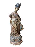 sculptuur, Asuncion de la virgen - 68 cm - Hout, Antiek en Kunst