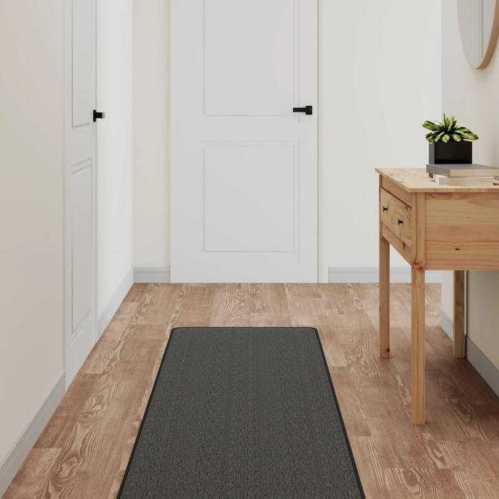 vidaXL Tapijtloper 50x300 cm sisal-look antracietkleurig, Huis en Inrichting, Stoffering | Tapijten en Kleden, Nieuw, Verzenden
