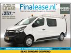 Opel Vivaro 1.6 CDTI L2H1 DC 6 Pers Airco Cruise LED €257pm, Wit, Nieuw, Lease, Opel