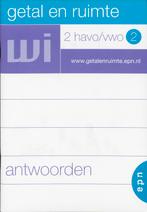 Getal en ruimte / 2 Havo/vwo 2 / deel Antwoorden, Verzenden, Gelezen, L.A. Reichard
