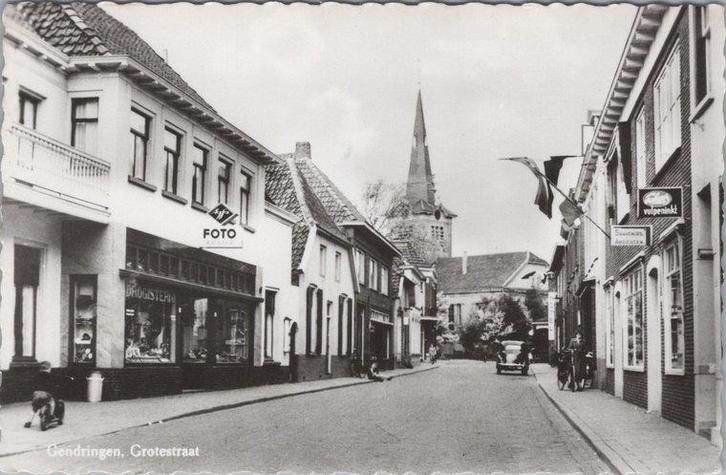 GENDRINGEN - Grotestraat, Verzamelen, Ansichtkaarten | Nederland, Verzenden