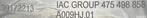 Opel Crossland X Facelift Grille 39172213, Auto-onderdelen, Carrosserie en Plaatwerk, Ophalen, Gebruikt, Voor