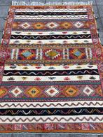 Soumak kelim (unused)-handgeweven-wol - kleurrijk kelim -, Nieuw