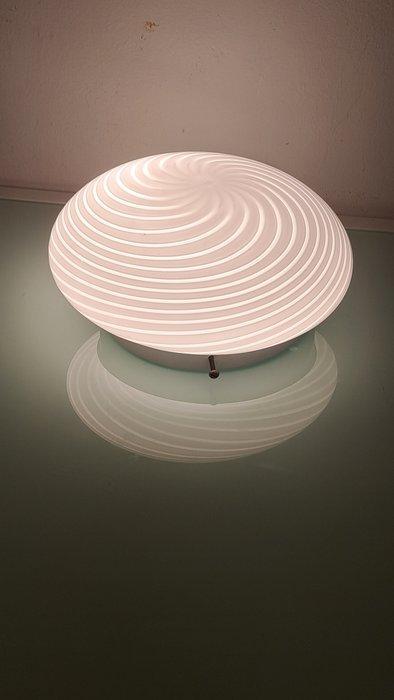 Plafondlamp - Glas - Swirl Murano-plafondlamp, Antiek en Kunst, Antiek | Lampen