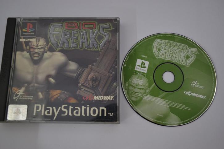Bio Freaks (PS1 PAL), Spelcomputers en Games, Games | Sony PlayStation 1, 1 speler, Zo goed als nieuw, Verzenden