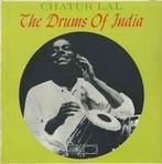 LP gebruikt - Chatur Lal - The Drums Of India, Cd's en Dvd's, Vinyl | Wereldmuziek, Zo goed als nieuw, Verzenden