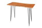 Massief houten bartafel MAMMUT 140 cm natuurlijke acaciaboom, Ophalen of Verzenden, Nieuw