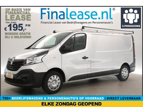Renault Trafic 1.6 dCi T29 L2H1 Airco Cam Cruise PDC €195pm, Auto's, Bestelauto's, Lease, Handgeschakeld, Diesel, Renault, Zilver of Grijs
