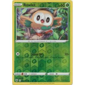 Rowlet 019/189 Reverse Holo Astral Radiance, Hobby en Vrije tijd, Verzamelkaartspellen | Pokémon, Losse kaart, Nieuw, Foil, Ophalen of Verzenden