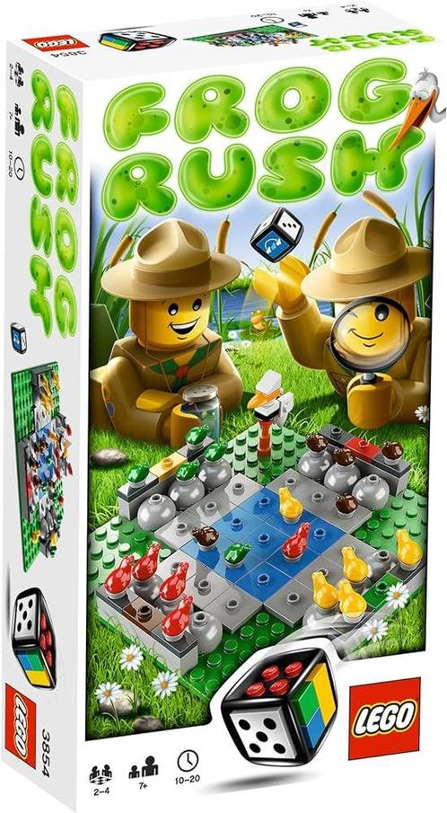 LEGO Frog Rush Dobbelspel - 3854 (In doos), Kinderen en Baby's, Speelgoed | Duplo en Lego, Zo goed als nieuw, Verzenden