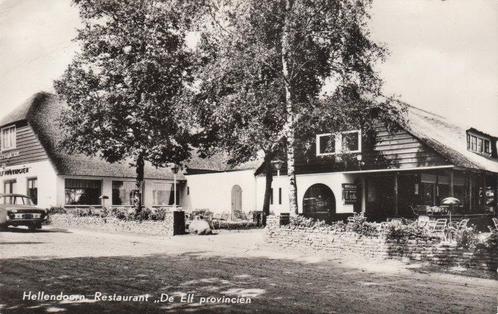 HELLENDOORN - Restaurant de Elf Provinciën, Verzamelen, Ansichtkaarten | Nederland, Verzenden
