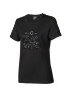 Ivanhoe t-shirt UW Cilla Outdoor voor dames - 100% merino..., Ivanhoe of Sweden, Verzenden, Nieuw, Zwart