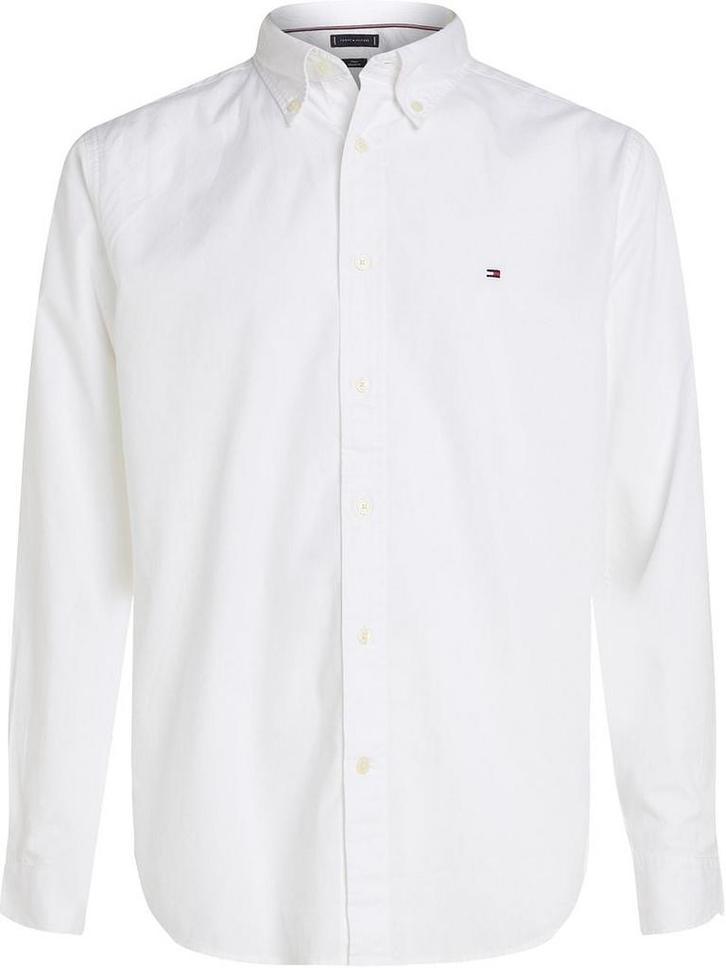 Tommy Hilfiger Poplin Overhemd Flex Wit maat M Heren, Kleding | Heren, Overhemden, Wit, Nieuw, Verzenden