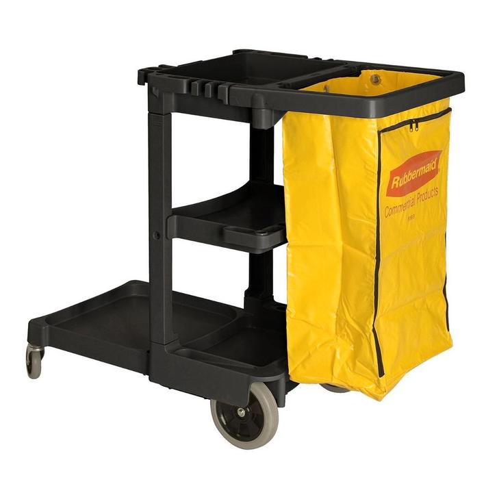 Rubbermaid Schoonmaakkar Veelzijdig 92 Liter, Doe-het-zelf en Verbouw, Transportwagens, Nieuw, Verzenden