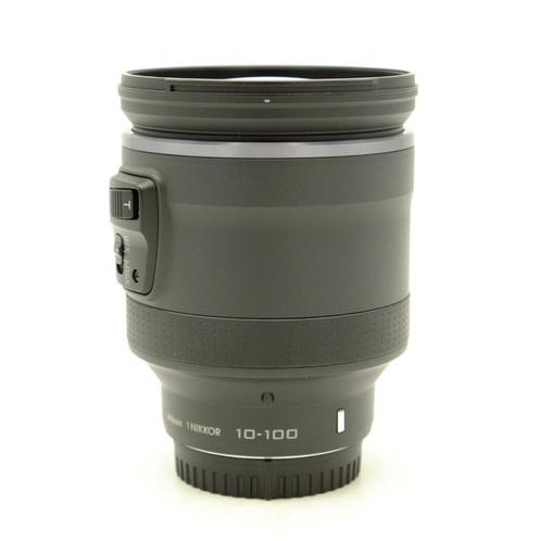 Nikon 10-100mm F4.5-5.6 VR PD-Zoom Nikon 1 Mount (Occasion), Audio, Tv en Foto, Fotografie | Lenzen en Objectieven, Groothoeklens