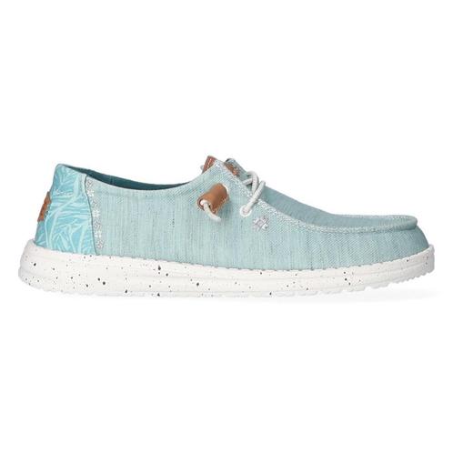 HEYDUDE Wendy Heathered Slub Tropical Blue HEYDUDE, Kleding | Dames, Schoenen, Overige kleuren, Nieuw, Verzenden