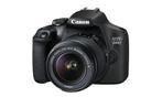 Canon EOS 2000D - Spiegelreflexcamera - + 18-55mm f/3.5-5.6, Verzenden, Zo goed als nieuw