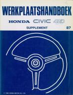 19987 Honda Civic 4WD werkplaatshandboek supplement, Auto diversen, Handleidingen en Instructieboekjes, Verzenden