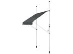Veiling - Zonnescherm / luifel - Koeweit - 150 x 120 cm - Gr, Tuin en Terras, Zonneschermen, Nieuw