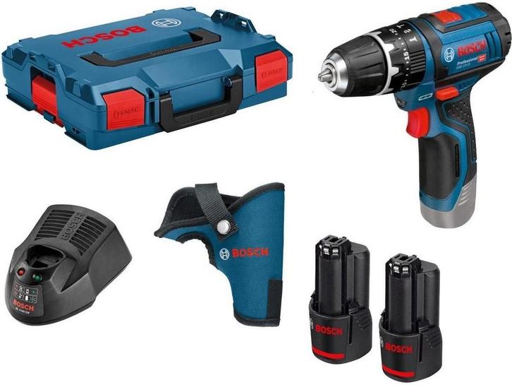 Bosch GSB 12V-15 Professional - Accuschroefboormachine -, Huis en Inrichting, Woonaccessoires | Overige, Zo goed als nieuw, Verzenden