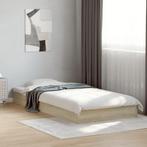 vidaXL Bedframe zonder matras hout sonoma eikenkleurig, Eenpersoons, Bruin, Verzenden, Nieuw