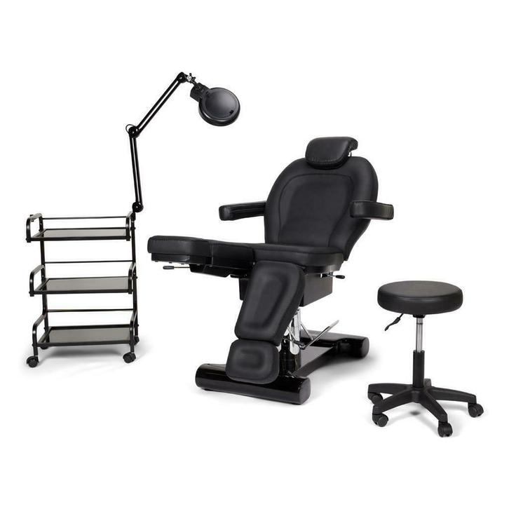 Behandelstoel | hydraulisch | trolley | loupelamp | tabouret, Witgoed en Apparatuur, Persoonlijke-verzorgingsapparatuur, Overige typen