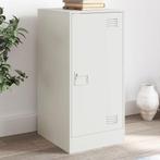 vidaXL Dressoir 34,5x39x73 cm staal wit, Huis en Inrichting, Kasten | Dressoirs, Minder dan 50 cm, Verzenden, Nieuw, Metaal
