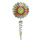 Windspinner, Spin Art, Mandala Flower Artist Crystal Tail,, Verzenden, Nieuw