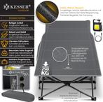 Veldbed - 1 Persoons - Kampeerbed - Stretcher - Grijs - KESS, Verzenden, Nieuw