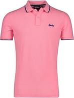 Superdry PoOrange Label Side Pique Heren Poloshirt - Maat S, Verzenden, Nieuw